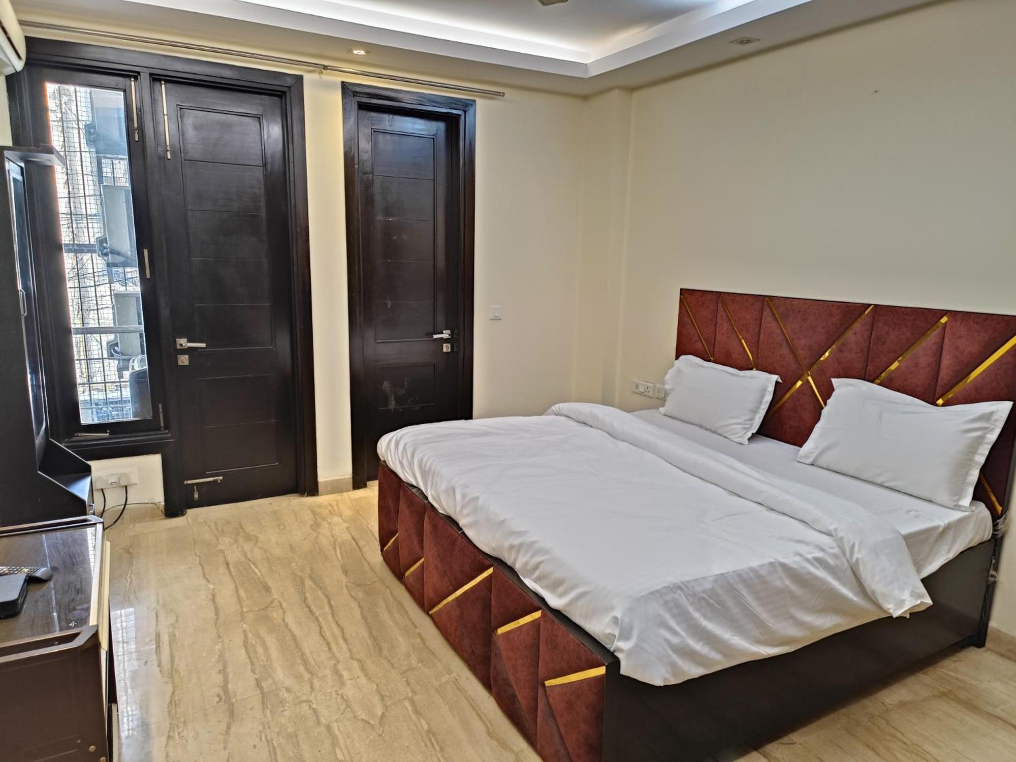 Greenleaf Apartment And Suites, Greater Kailash 1 Nova Deli Exterior foto