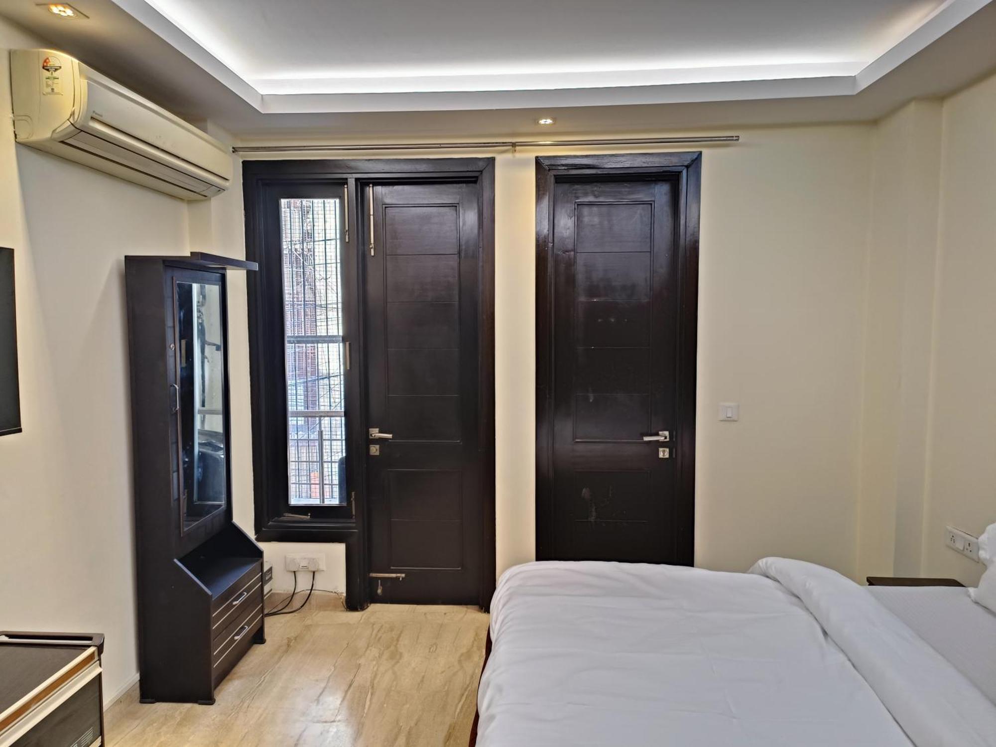 Greenleaf Apartment And Suites, Greater Kailash 1 Nova Deli Exterior foto