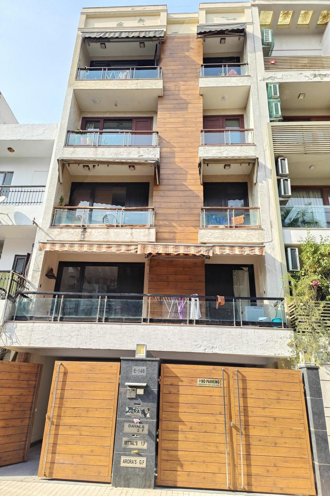 Greenleaf Apartment And Suites, Greater Kailash 1 Nova Deli Exterior foto